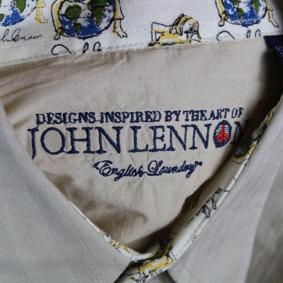 English Laundry Men's John Lennon Double Button - Picture 3 of 8